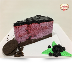 cheese cake sa oreo keksom i borovnicama